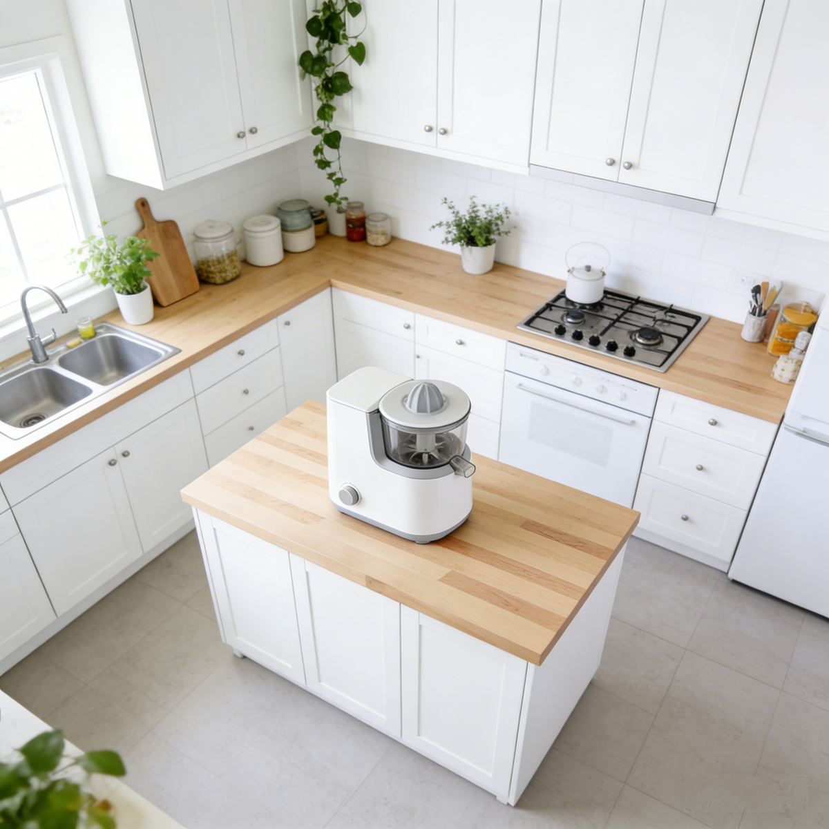 Compact Powerful Household Juicer – Fresh Nutrient-Rich Juices, Easy to Use & Clean for Modern Home Kitchens