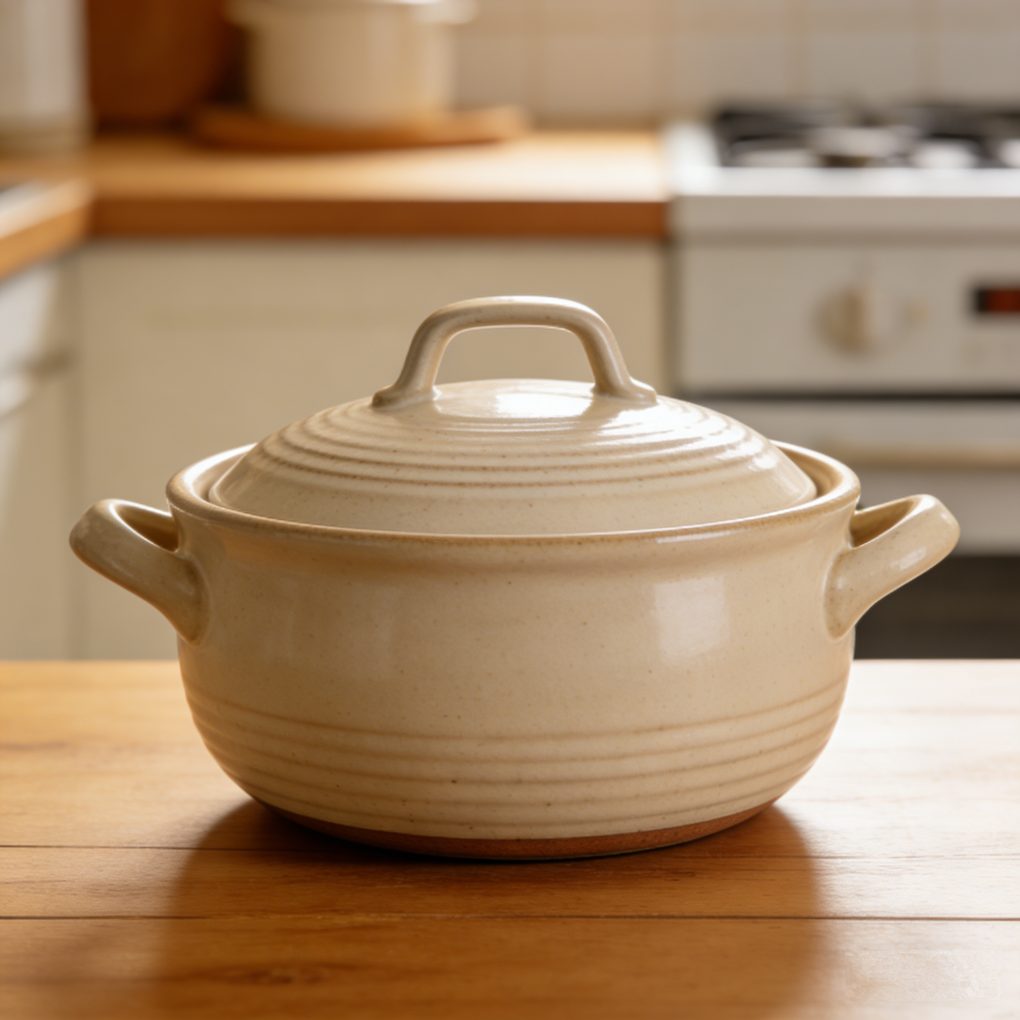 Healthy Versatile Earthen Pot, Your Reliable Kitchen Cooking Partner,High-Temp Resistant Ceramic Casserole, Lock in Flavor for Perfect Slow Stews.🍲