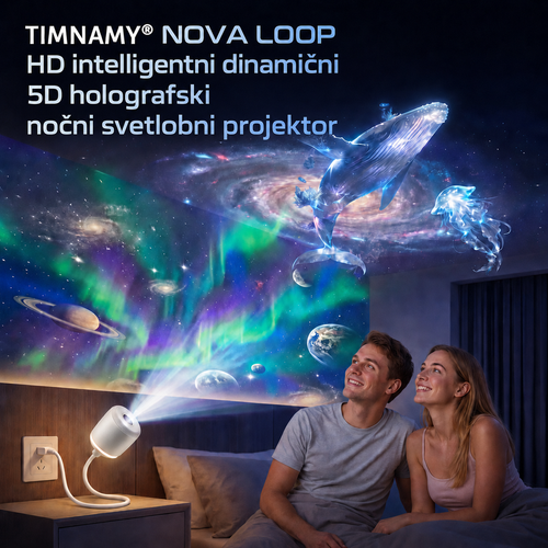 TIMNAMY® 📌Pametni nočni projektor naslednje generacije – 5D holografska dinamična pametna HD projekcija📌📌