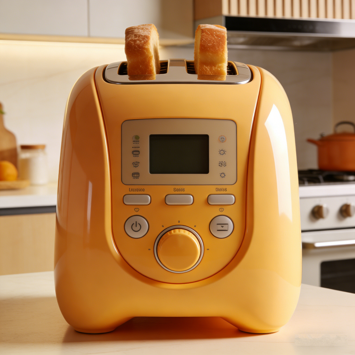 Smart Compact Household Bread Maker – Fresh Homemade Bread, Easy Operation & Versatile for Daily Home Use.🧡