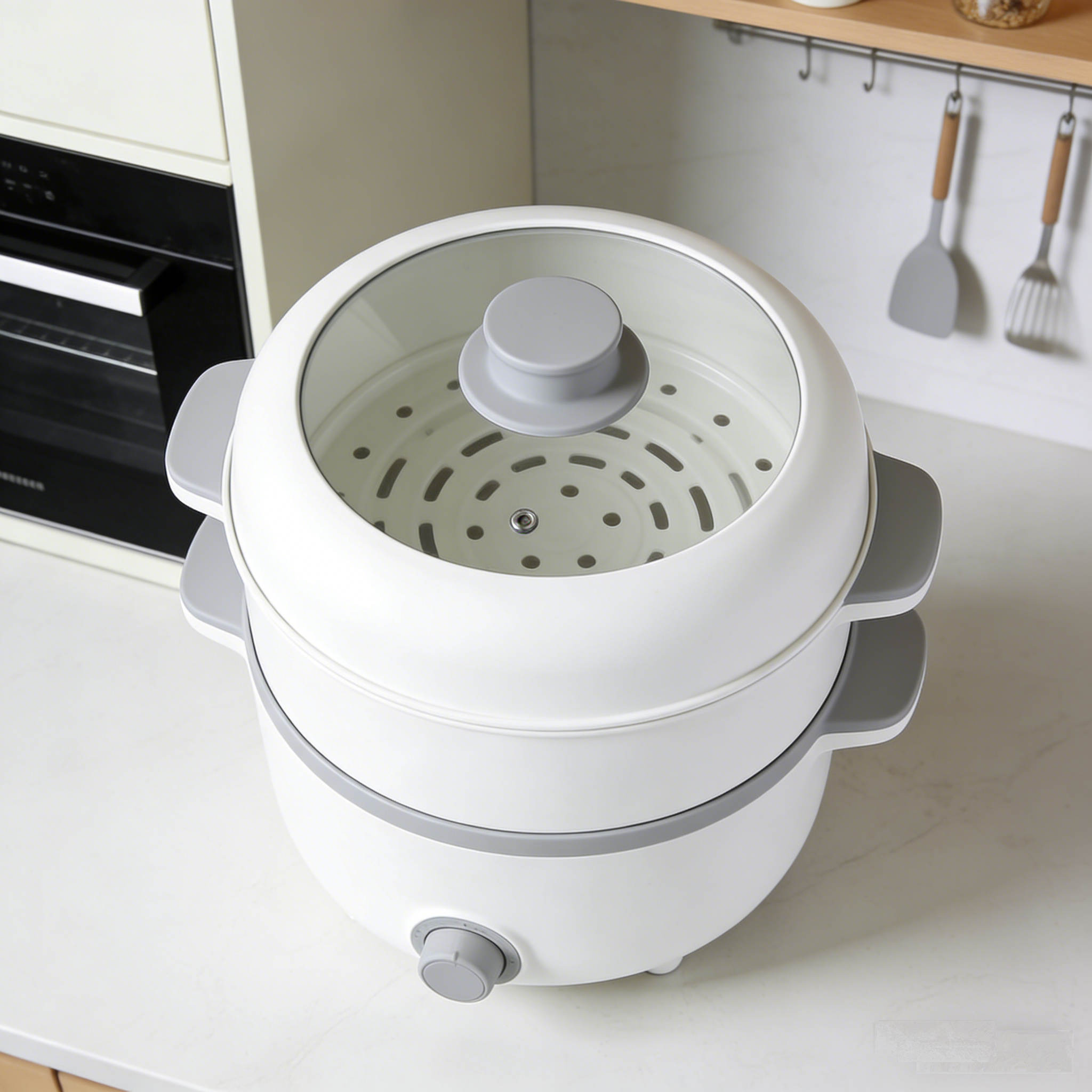 Multi-Layer Healthy Electric Food Steamer – Fast, Efficient, Nutrient-Locking Home Cooking Appliance.✨