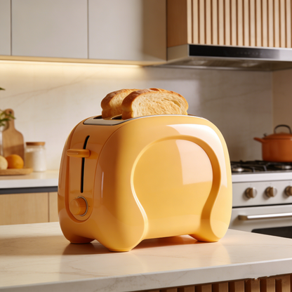 Smart Compact Household Bread Maker – Fresh Homemade Bread, Easy Operation & Versatile for Daily Home Use.🧡