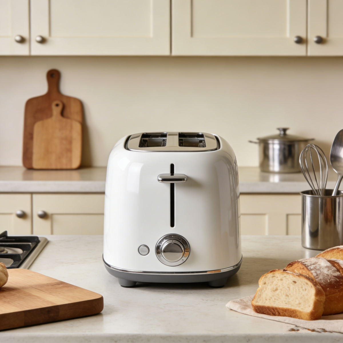 Automatic Household Bread Maker with Multi-Function Intelligent Fermentation, Precise Temperature Control, Removable Inner Bucket for Easy Cleaning, Perfect for Toast & Cake, Quiet Operation.🍞