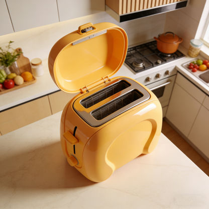 Smart Compact Household Bread Maker – Fresh Homemade Bread, Easy Operation & Versatile for Daily Home Use.🧡