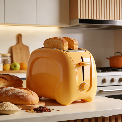 Smart Compact Household Bread Maker – Fresh Homemade Bread, Easy Operation & Versatile for Daily Home Use.🧡