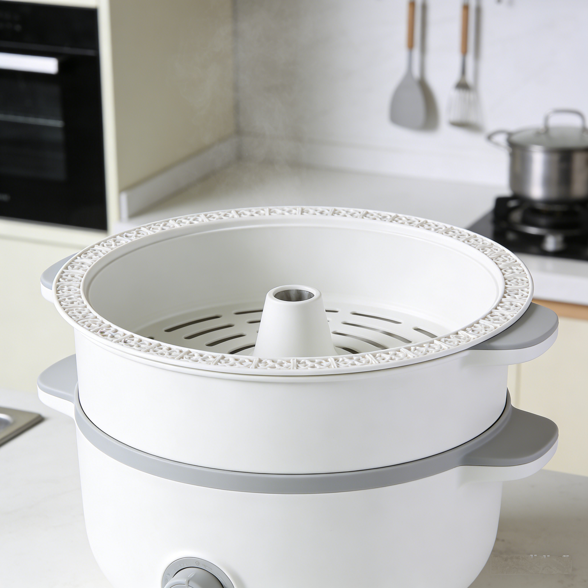 Multi-Layer Healthy Electric Food Steamer – Fast, Efficient, Nutrient-Locking Home Cooking Appliance.✨