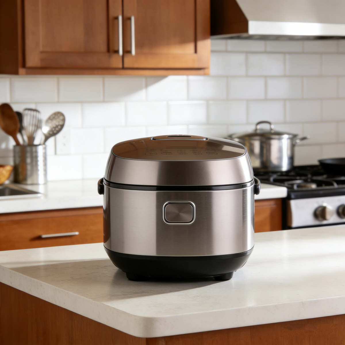 🍚Intelligent Micro-pressure Fine Cooking Rice Cooker | Household Multifunctional Firewood Rice, Congee, Keep Warm, Reservation, Automatic Non-stick Inner Pot Healthy Electric Rice Cooking💥