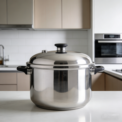 Chef’s Exclusive Diamond-Infused Non-Stick Pressure Cooker – 6QT Ultra-Durable Aluminum Alloy with Smart Touch Control, One-Click Release & Energy-Saving Design, Perfect for Fast, Healthy Home Cooking.🌹