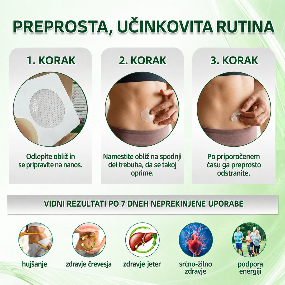 𝑯𝒊𝒗𝒂𝒕𝒂𝒍𝒐𝒔 Ár𝒓𝒖𝒉á𝒛 | Healrize® 12-v-1 Moringa📌 Berberin * NAD+ Napredni nano mikroigelni obliž (uporabljajte enkrat na dan, vidne spremembe v 7 dneh) Za debelost, ohlapnost kože, sladkorno bolezen, apnejo v spanju in težave s sklepi 📌