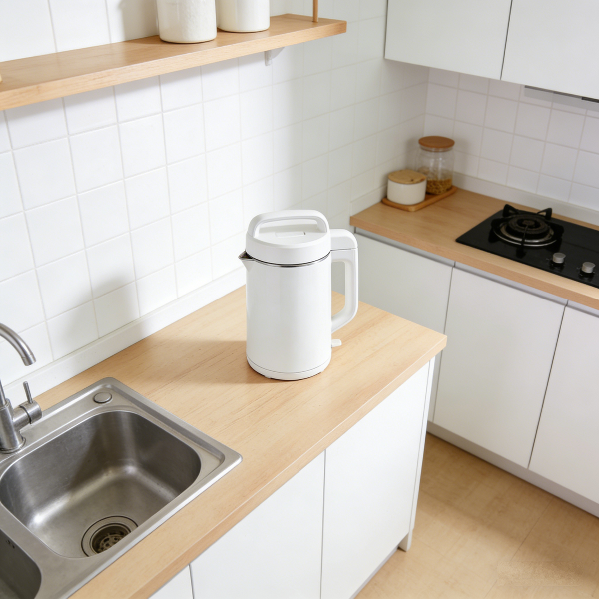 12-in-1 Quiet Soy Milk Maker with Smart Self-Cleaning & Nutrient-Lock Tech – BPA-Free, No-Soak Dry Bean Processing for Healthy Homemade Plant Milk.✨