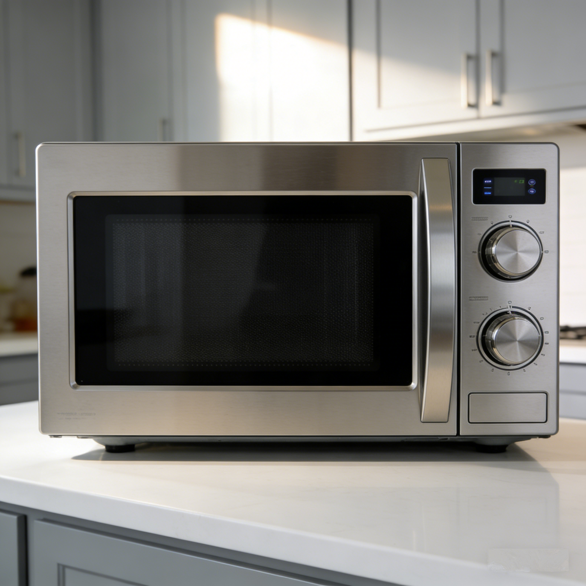 Smart Household Microwave Oven with 360° Even Heating, Adjustable Power Levels, One-Touch Quick Heating, Easy-Clean Cavity, Quiet Operation, Perfect for Baby Food & Reheating, Beginner-Friendly.🥘
